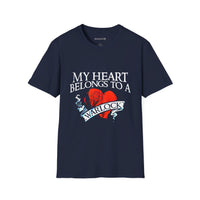 Thumbnail for My Heart Belongs to a Warlock Unisex T-Shirt - Funny Dungeons and Dragons Tee