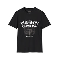 Thumbnail for Dungeon Crawling My Cardio Unisex T-Shirt - Funny Dungeons and Dragons Tee