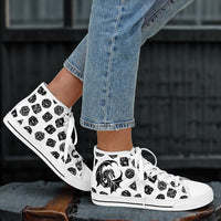 Thumbnail for The Dice Have Spoken - White - DnD Urban Peak High Top Shoes