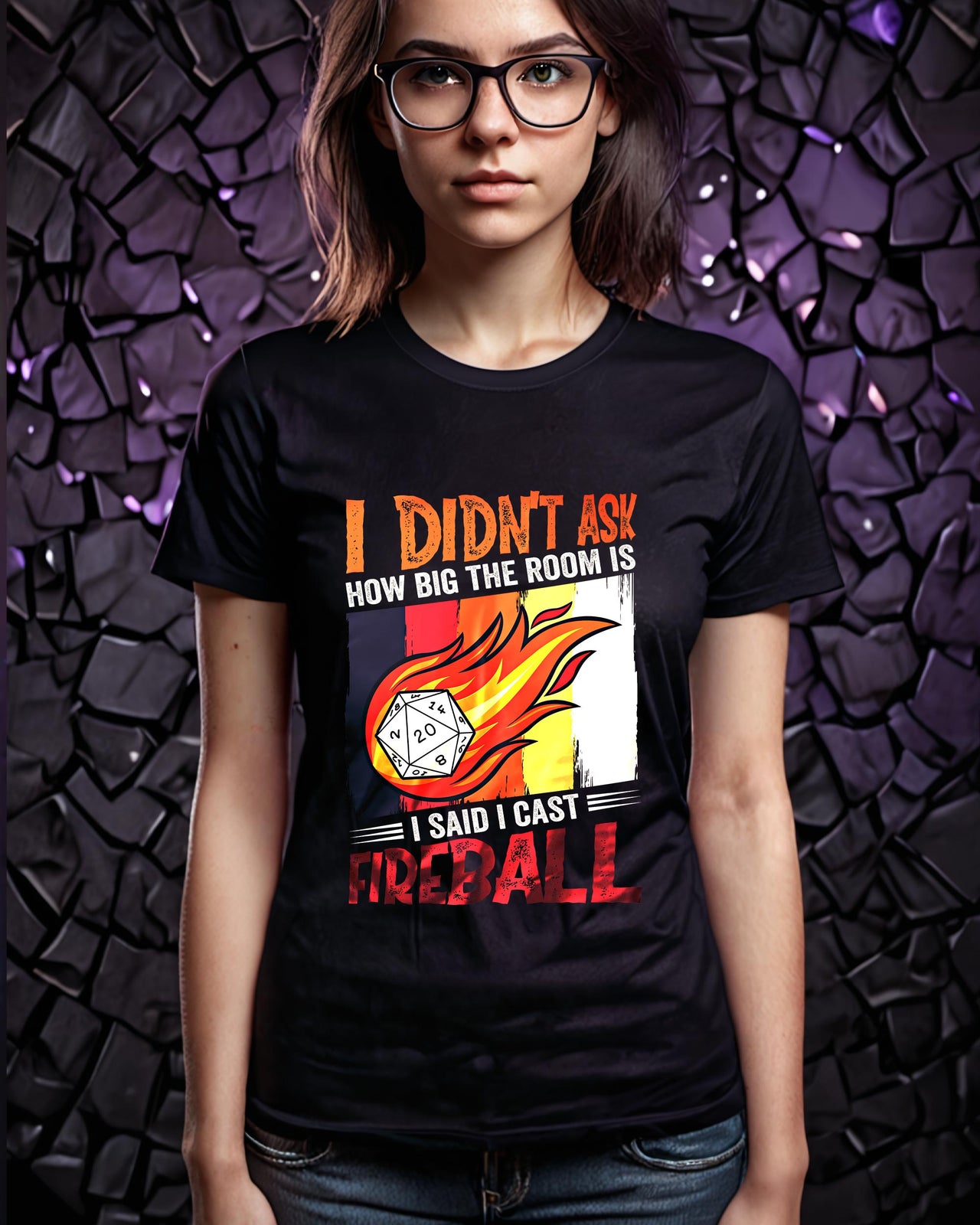 I Didn't Ask How Big The Room Is Unisex T-Shirt - Funny Dungeons and Dragons Tee