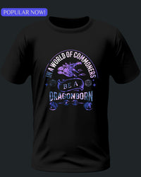 Thumbnail for Be A Dragonborn Unisex T-Shirt - Funny Dungeons and Dragons Tee