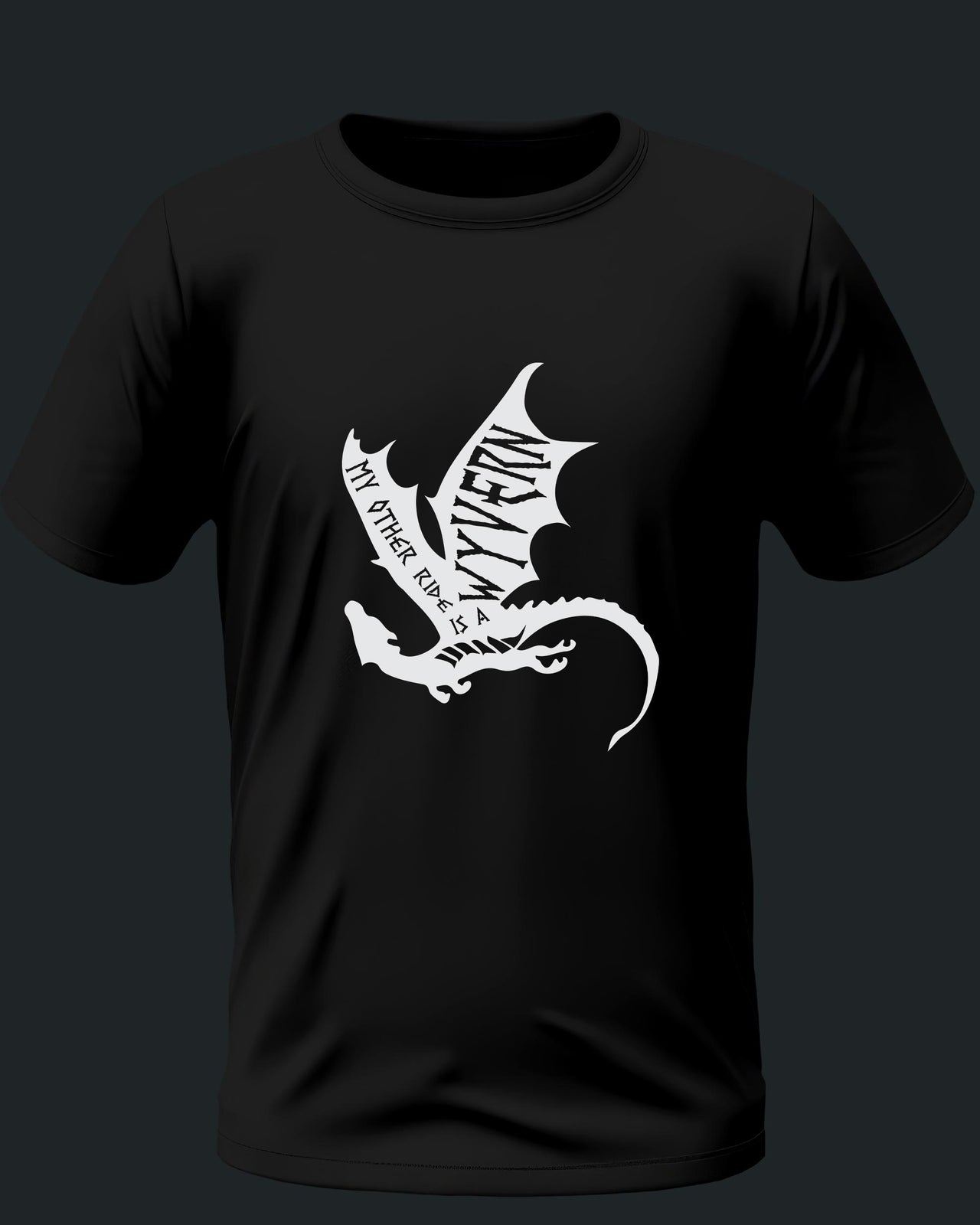 My Other Ride Is A Wyvern Unisex T-Shirt - Funny Dungeons and Dragons Tee