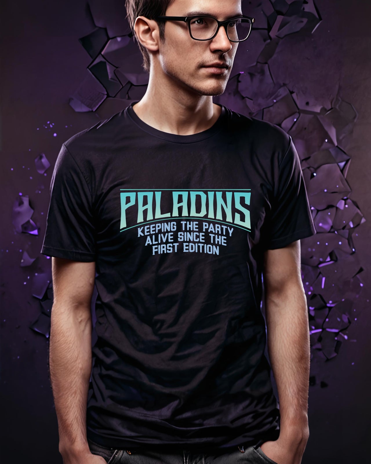 Paladins Unisex T-Shirt - Funny Dungeons and Dragons Tee