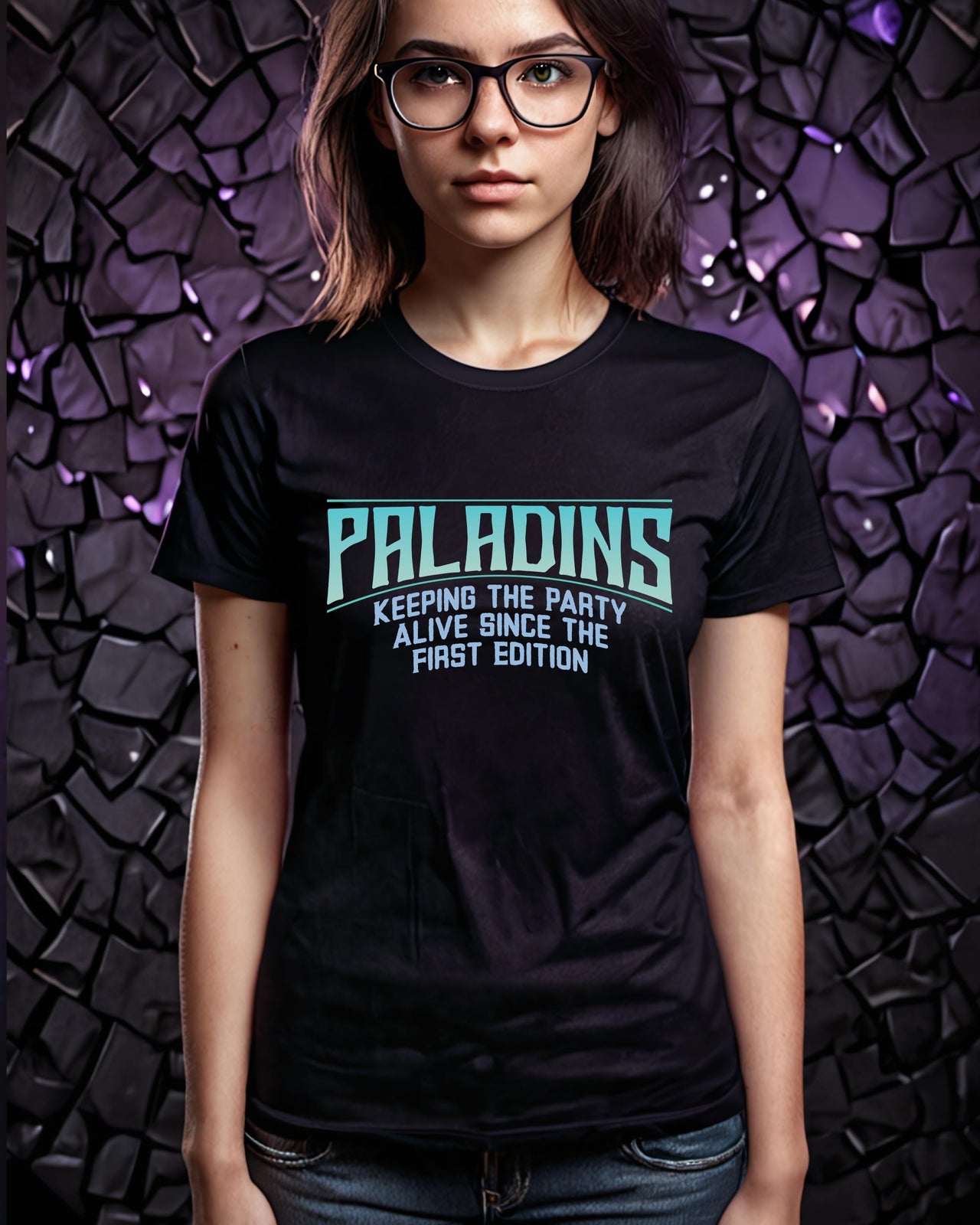 Paladins Unisex T-Shirt - Funny Dungeons and Dragons Tee